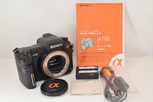 SONY ソニー α700 ボディ DSLR-A700 デジタル一眼レフカメラ 2301090