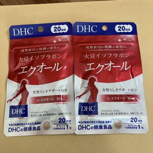 ☆ DHC 大豆イソフラボン エクオール 20日分×2袋