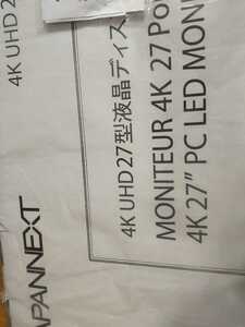 Japannext 液晶モニター 27インチ IPSパネル 4K ワイド 60Hz PC HDMI DP ノングレア スピーカー JN-IPS2706UHDR