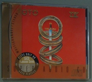 【SACD】TOTO Ⅳ　” 聖なる剣 ”　スーパーオーディオ CD 　シングルレイヤー　サラウンドオーディオ　スリップケース付き