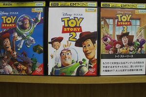 DVD トイ・ストーリー 3本セット ディズニー ※ケース無し発送 レンタル落ち ZY2111