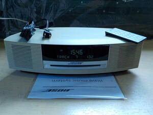 Bose Wave Music System AWRCCB 動作品 美品 リモコン 電源コード付き CD FM AM レシーバーアンプ