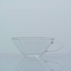 イエナグラス ティーカップ 耐熱ガラス / JENA GLAS JENAER GLAS Tea Cup / アンティーク 1950s バウハウス ドイツ 硝子 うすはり