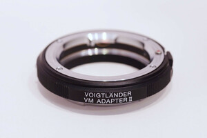 フォクトレンダー VM E-Mount Adapter II マウントアダプター Voigtlander ライカMレンズ SONY Eボディ