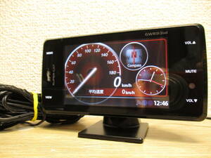 無線LAN対応SDカード付属 ユピテル レーダー探知機 超高感度 GPSアンテナ搭載 一体型 GWR93sd スピードメーター タコメーター 傾斜計等