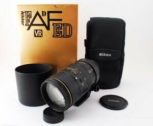 【美品】ニコン Nikon AF Ai 80-400mm F4.5-5.6 ED D VR 《元箱・ケース付き》　　 　JA280163A1982