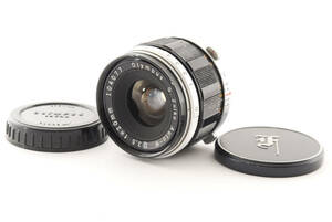 人気の20mm 純正キャップ付　オリンパス OLYMPUS G ZUIKO AUTO-W 20ｍｍ F3.5 カメラ　広角単焦点レンズ　同梱可能　#6941
