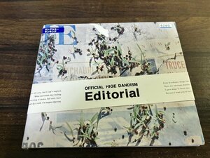Editorial 　CD Only　 Official髭男dism　ヒゲダン　アルバム 　即決　送料200円 131