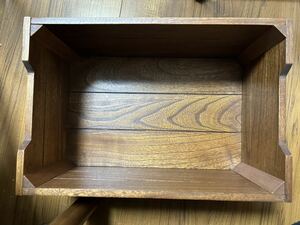 unico ウニコ LUMBER BOX ランバー ボックス 木製収納ボックス ④