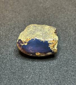 A+ドミニカ産ブルーアンバー 原石　5.4g　多米尼加藍琥珀 Dominican Blue Amber Rough