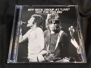 残少新装盤！Empress Valley ★ Jeff Beck Group -「Live Got The Feeling」プレス3CDジュエルケース