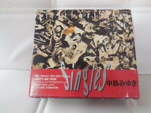 『USED』『CD』『中島みゆき』『Singles』『シングル２０枚全４０曲』『３枚組』