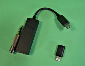 スマホ用音声アンプ Astell＆Kern PEE51 AK USB-C Dual DAC Amplifier Cable