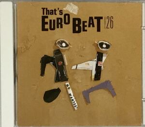 送料無料 即決 ■ ザッツ・ユーロビート Vol.26 CD Thats EUROBEAT