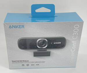 Anker PowerConf C300 ウェブカメラ AI機能搭載 フル HD モーショントラッキング 高速オートフォーカス 1080p 送料無料