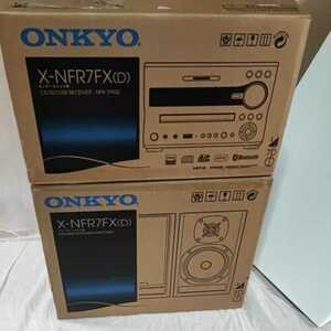 〓2019年製です。〓　ONKYO X-NFR7FX(D) CD/SD/USBレシーバーシステム、ハイレゾ対応、ほぼ新品です。