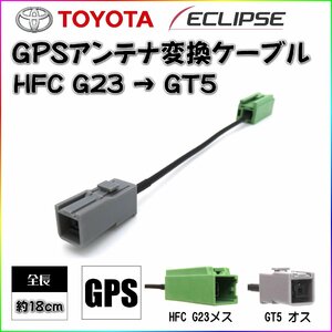 GPS アンテナ 変換 ケーブル トヨタ イクリプス 対応 sumitomo HFC G23 GT5