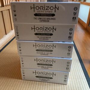 Horizon Zero Dawn The Board Game 拡張セット全て+Kickstarter特典　ホライゾンゼロドーン・ボードゲーム【未開封完品】