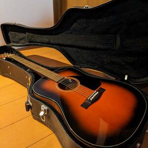 Fender フェンダー アコースティックギター CD60 SB ハードケース付 