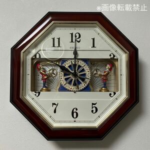 【美品】SEIKO Puppet RE522B からくり時計