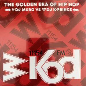 新品未使用品 THE GOLDEN ERA OF HIPHOP MURO DJ K-PRINCE 11154 FM 2CD
