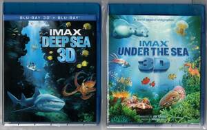 中古/IMAX: アンダー・ザ・シーとディープ・シー 3D＆2Dブルーレイ [Blu-ray] セル盤