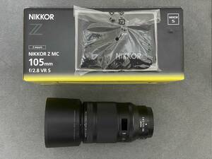 【送料無料：美品】Nikon（ニコン）NIKKOR Z MC 105mm f/2.8 VR S