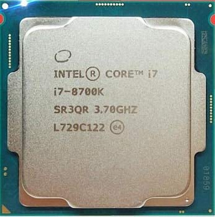 intel i7-8700k