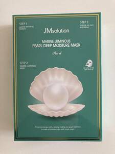 [JM solution] Marine Luminous Pearl Deep Moisture Mask（10pcs）/マスクパック/マスク/韓国化粧品