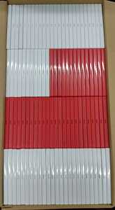 【送料込み】 DVD トールケース ソフトケース 白＋赤 100個