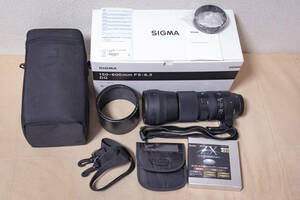 SIGMA 150-600mm f5.6-6.3 DG OS HSM contemporary キヤノン CANON EF ※おまけあり