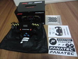 FANATEC　ファナテック　ステアリング　CLUBSPORT STEERING WHEEL F1 ESPORTS V2 美品