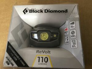 Black Diamond ブラックダイヤモンド LEDヘッドライト ヘッドランプ Revolt 110ルーメン　正規品　新品