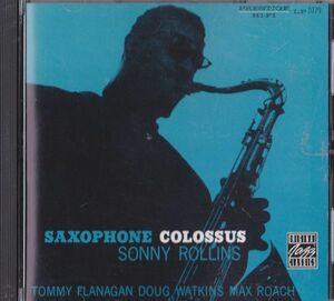 CD　★Sonny Rollins Saxophone Colossus　US盤　(OJCCD-291-2)