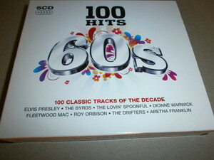 輸入盤5CD　VA　60年代100曲　エルビス/マッコイズ/ユニオン・ギャップ/ペリー・コモ他