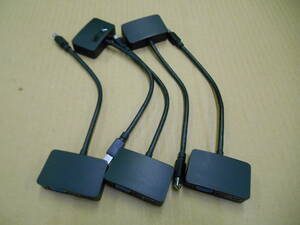 Mini DisplayPort to HDMI VGA 変換アダプター 5本セット (3