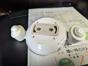 ELPA SA-K01AJB センサー付器具用アダプター　中古品　人感センサー　照明器具