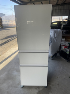 【美品】 MITSUBISHI 三菱 330L 3ドア冷蔵庫 ナチュラルホワイト　MR-CG33EW　2019年製 MT