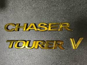 極美品　希少　トヨタ　チェイサー　ゴールド　エンブレム　ツアラーv chaser tourer v jzx100
