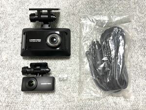 c88 美品 コムテック COMTEC 2カメラドライブレコーダー ZDR 026