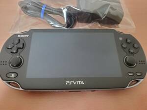 PlayStation Vita (プレイステーション ヴィータ) Wi‐Fiモデル クリスタル・ブラック (PCH-1000 ZA01)【メーカー生産終了】箱・説明書なし