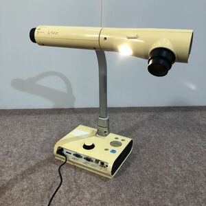 ELMO エルモ L-1ex 書画カメラ 実物投影機 社外品ACアダプター付 通電OK 現状品