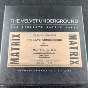 9-130【輸入】The Complete Matrix Tapes THE VELVET UNDERGROUND ベルベット・アンダーグラウンド