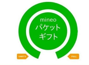 mineo　パケットギフト 5GB 5000MB分　コード　