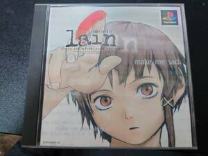 【PS1ソフト】serial experiments lain ※説明書、帯なし