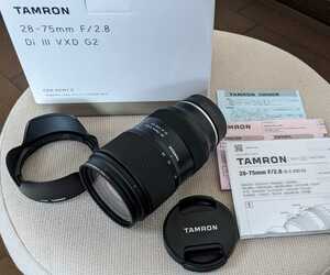【極美品】TAMRON 28-75mm F/2.8 Di III VXD G2　