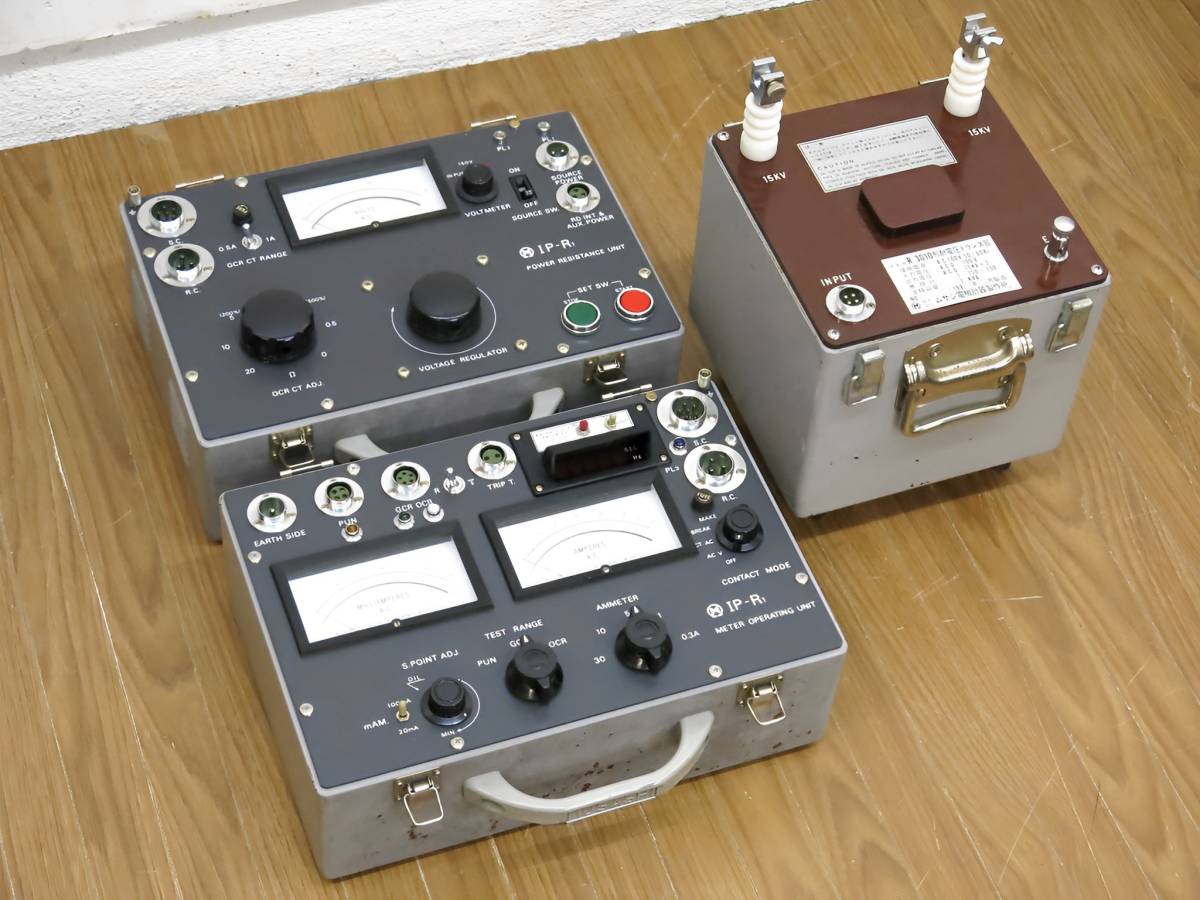 ムサシ電気計器 保護継電器試験器 IP-R OCR試験他