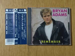 REMEMBER LIVE HOLLYWOOD 帯付き ブライアン・アダムス Bryan Adams ハリウッド・ライブ