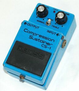 BOSS CS-1 コンプレッサー Compression Sustainer 銀ネジ 1980年製 ジャンク ボス エフェクター エレキ ギター用
