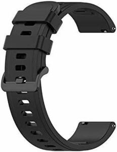 　複数在庫　22mm　黒　汎用型　スマートウォッチシリコン 替えバンド　ベルト　腕時計バンド　交換用　Dt78,l5,l8,l7,l9,l15,l16,l17